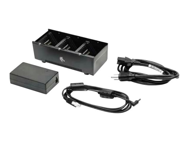 Zebra 3-Slot Battery Charger - battery charger