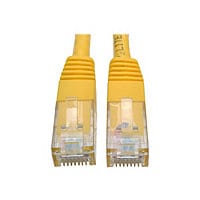 Eaton Tripp Lite Series Cat6 Gigabit Molded (UTP) Ethernet Cable (RJ45 M/M), PoE, Yellow, 3 ft. (0.91 m) - patch cable -