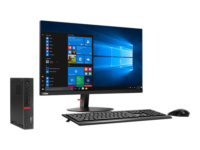 Lenovo ThinkCentre M920q - tiny - Core i7 8700T 2.4 GHz - 8 GB - 256 GB - U