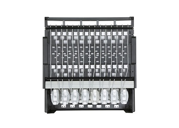 Bretford Mobility MiX Module AC Charging Cart - Platinum