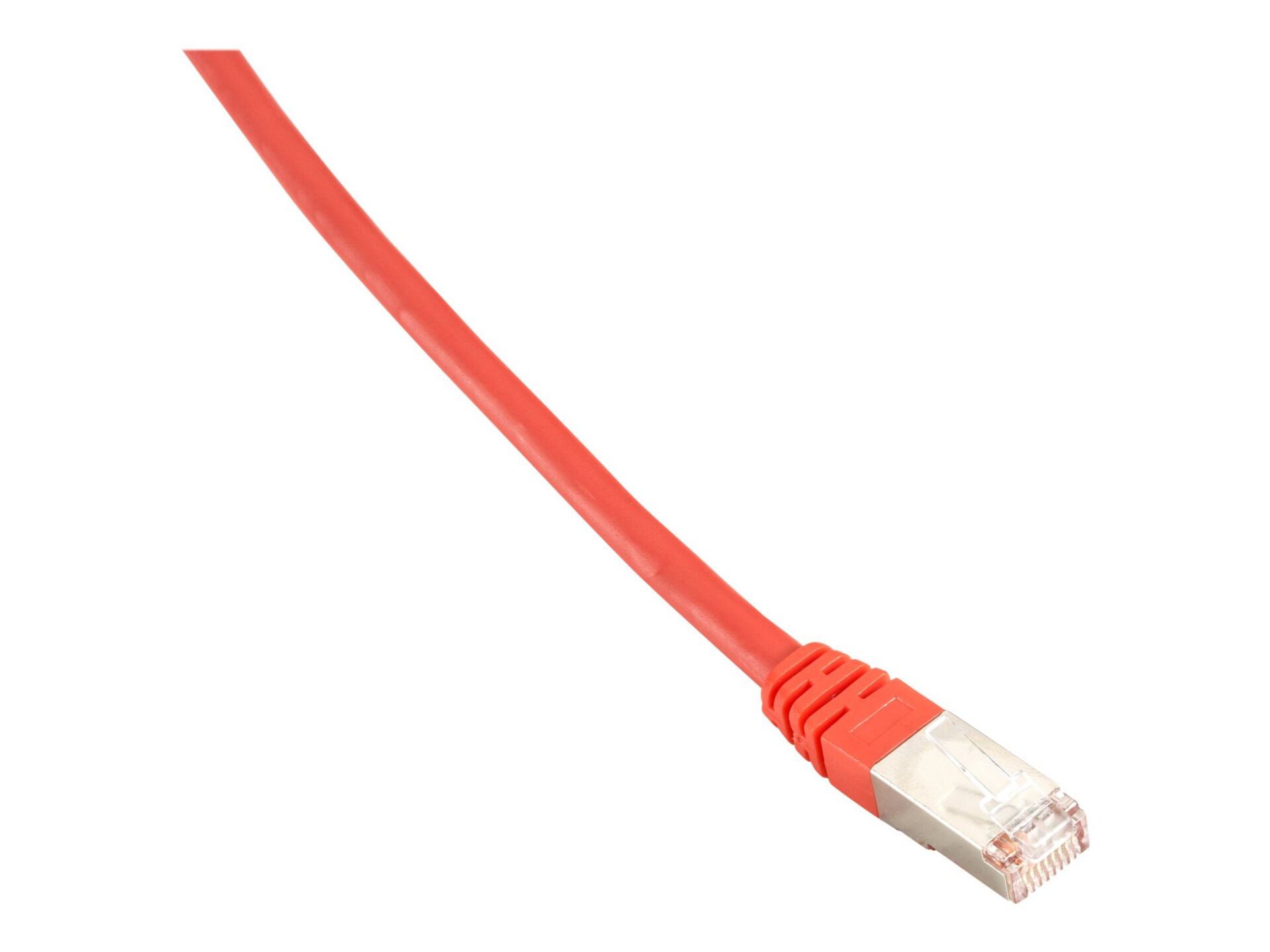 Black Box network cable - 1 ft - red