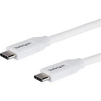 StarTech.com 2m 6ft USB C to USB C Cable - 5A PD - USB 2.0 USB-IF Certified