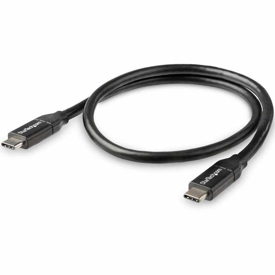 Thumbnail 5 of 5 for StarTech.com 1.6ft (50cm) USB-C Fast Charging Cable, Charge/Sync,100W (5A) PD, USB 2.0, USB-IF Certified, Charging Cord
