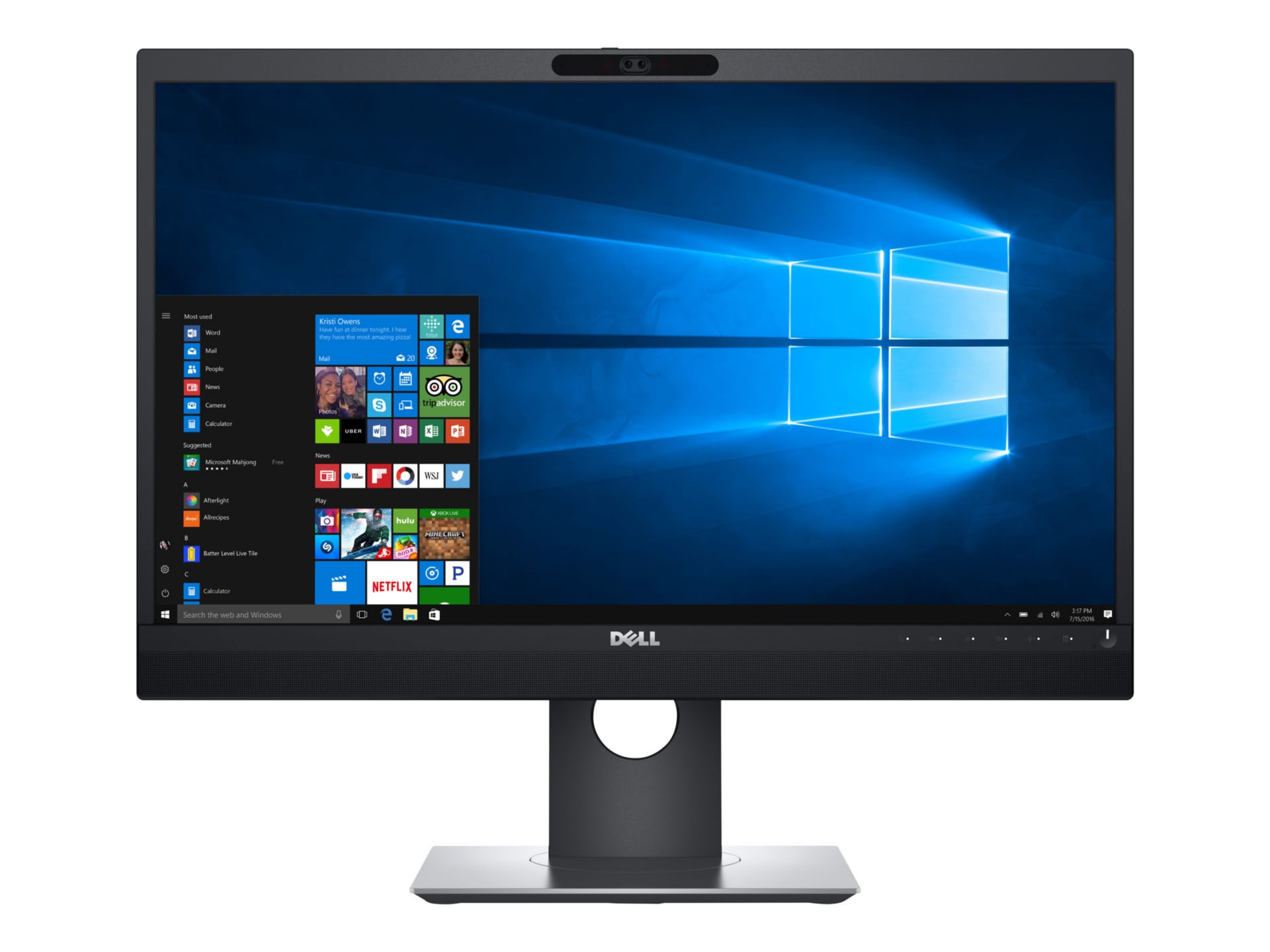 Dell P2418HZM - LED monitor - Full HD (1080p) - 24" - with 3 years Premium