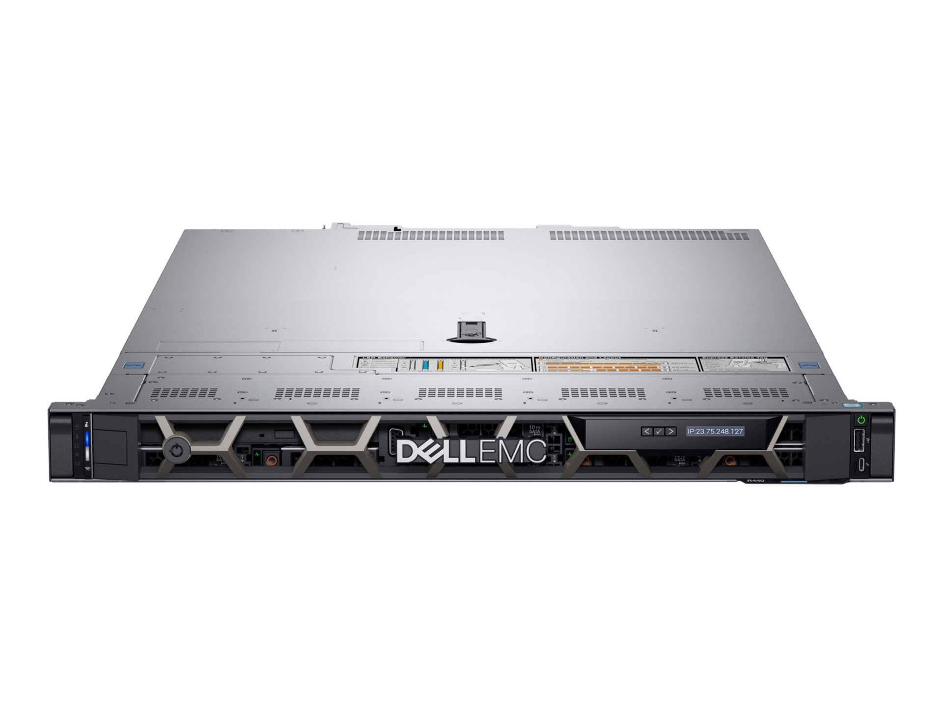 Thumbnail 2 of 4 for Dell PowerEdge R440 - Base - rack-mountable - no CPU - 0 GB - no HDD