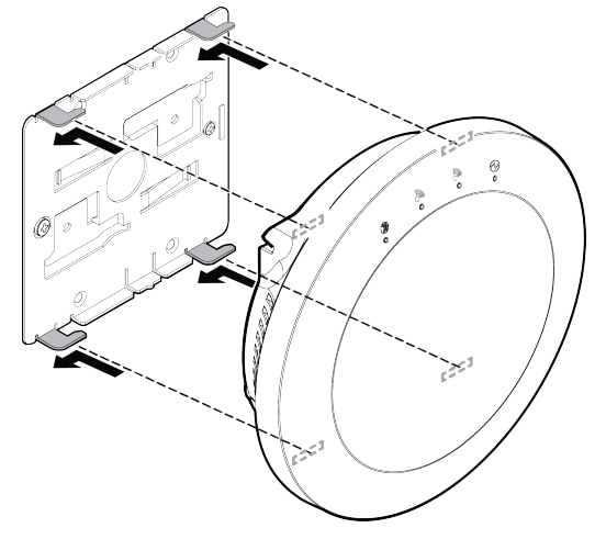 Extreme Networks WiNG Bracket - network device mounting bracket