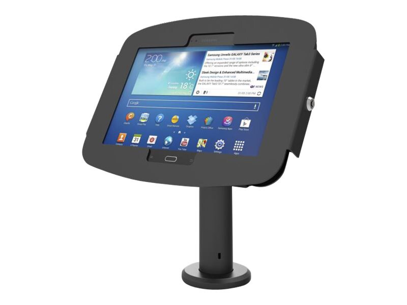 Compulocks Rokku Rise - Galaxy Tab A 10.1" Counter Top Kiosk 8" - Black - mounting kit