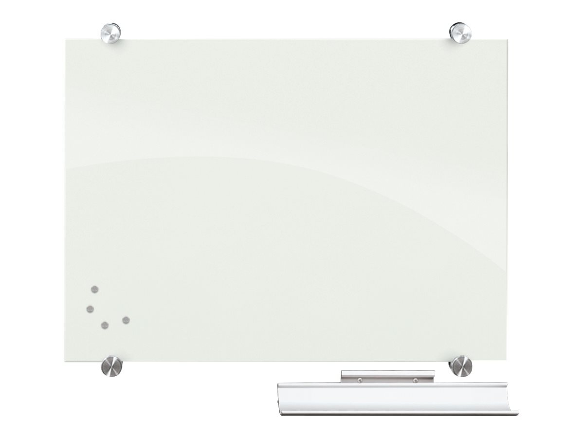 MooreCo Visionary whiteboard - 47.2 in x 47.2 in - white gloss