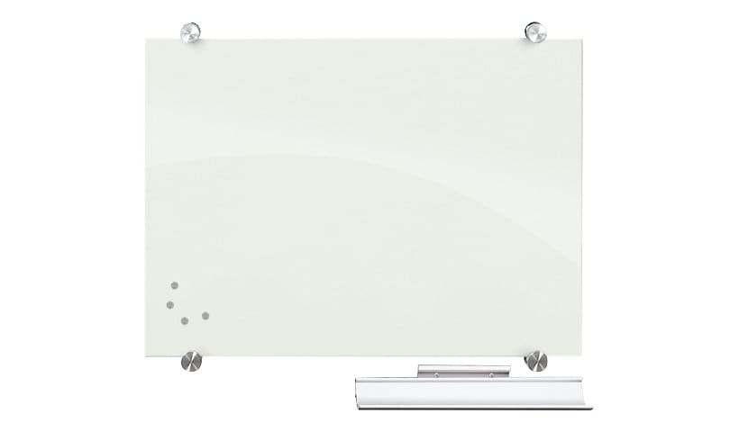 MooreCo Visionary whiteboard - 47.2 in x 47.2 in - white gloss