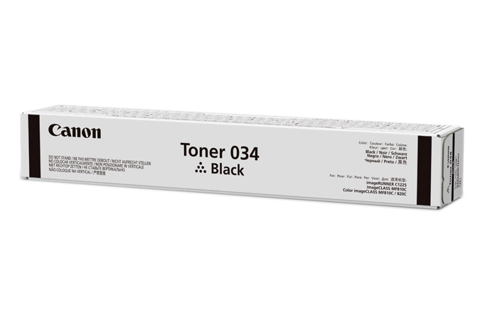 Canon 034 - black - original - toner cartridge