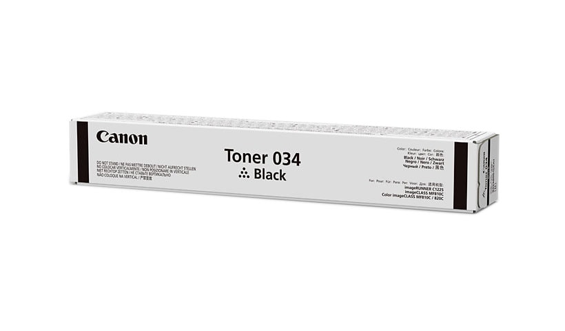 Canon 034 - black - original - toner cartridge