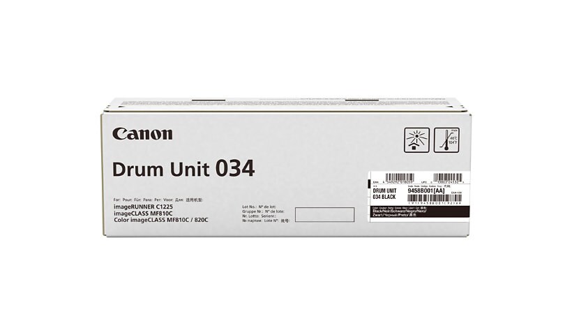 Canon 034 - black - original - drum kit