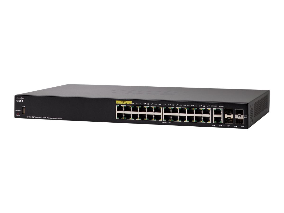 CISCO SF350-24P 24-PORT 10/100 POE M