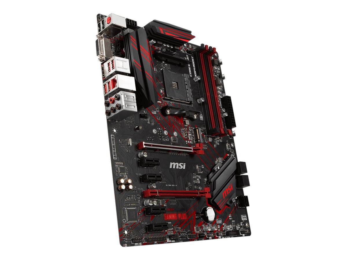 MSI B450 GAMING PLUS ATX MOTHERBOARD