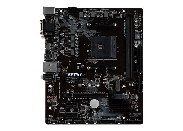 MSI B450M PRO-M2 - motherboard - micro ATX - Socket AM4 - AMD B450
