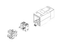 Belden REVConnect 10GX Modular Jack - Electric White