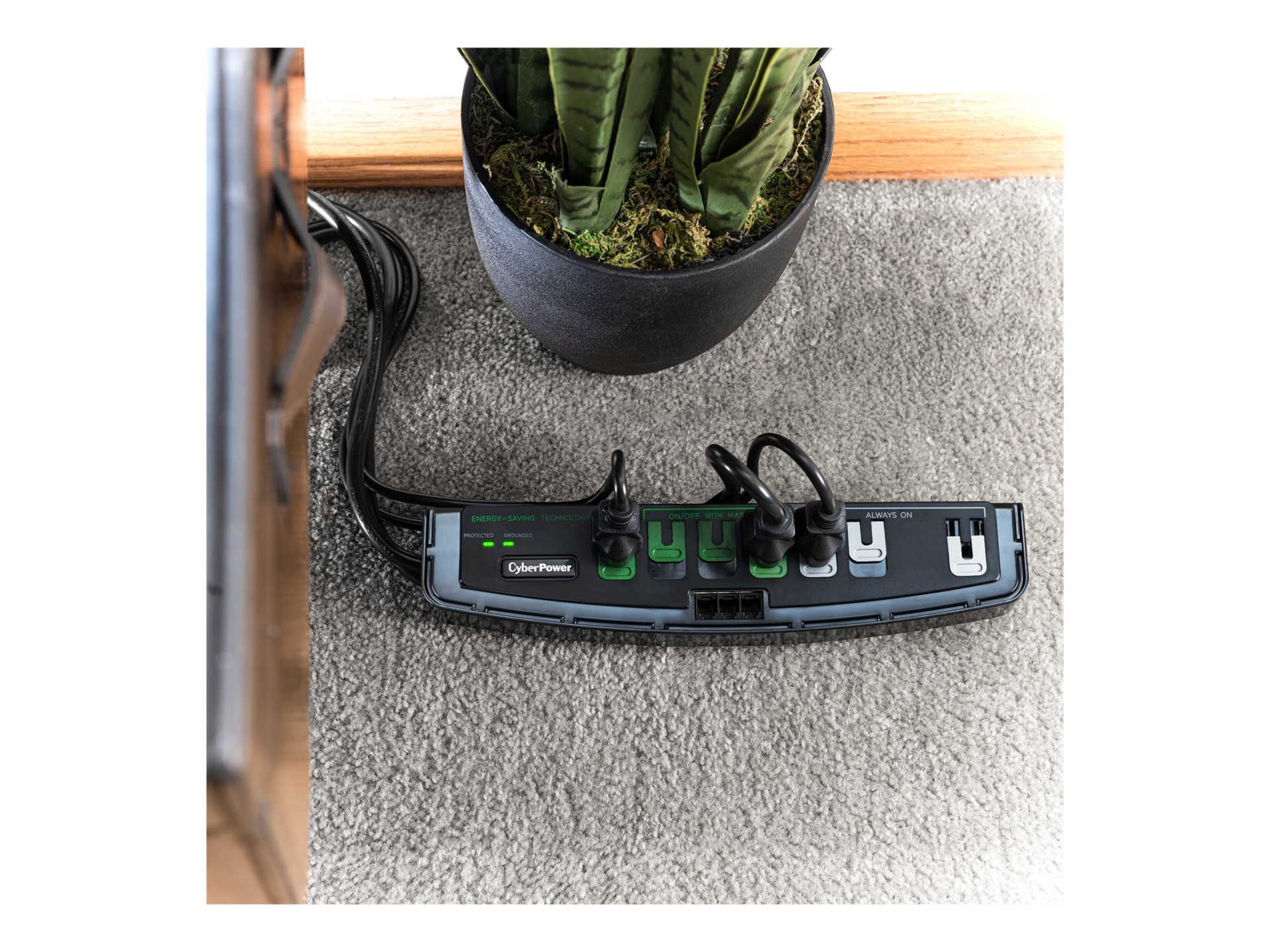 CyberPower Systems 7-Outlet Surge Strip - Thumbnail 5