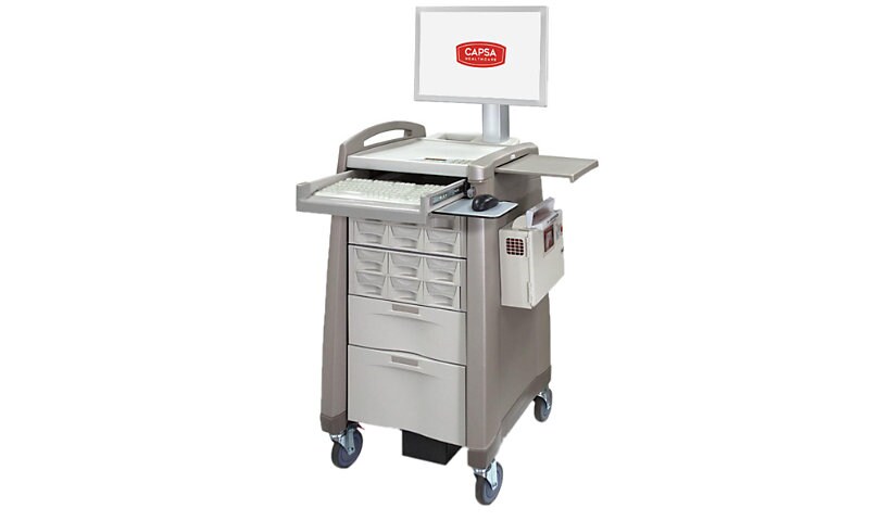 Capsa Avalo ACSi 10 High Medication Cart with Auto-Relock