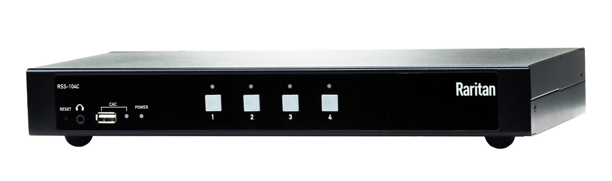 Raritan Secure Switch RSS-104 - KVM / audio switch - 4 ports
