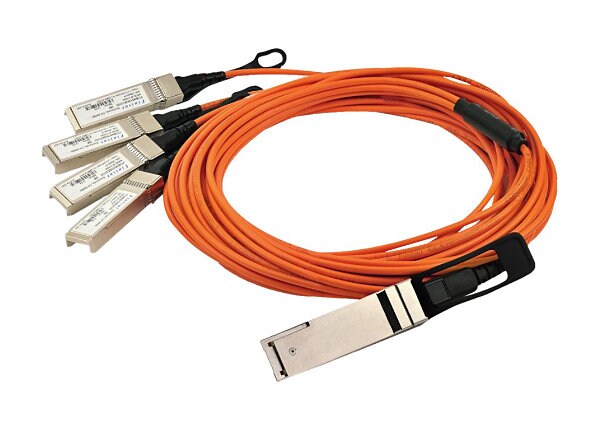 Finisar Quadwire Parallel Fan-Out - 40GBase direct attach cable - 2 m