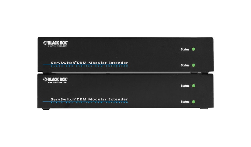 Black Box KVM-Extender DisplayPort 1.2 4K60, USB HID, USB 2.0, Single-mode