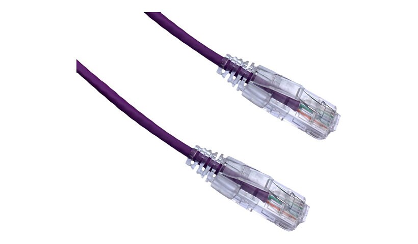 Axiom BENDnFLEX Ultra-Thin - patch cable - 27.4 m - purple