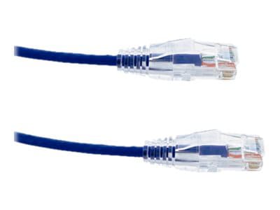 Axiom BENDnFLEX Ultra-Thin - cordon de raccordement - 2.13 m - bleu