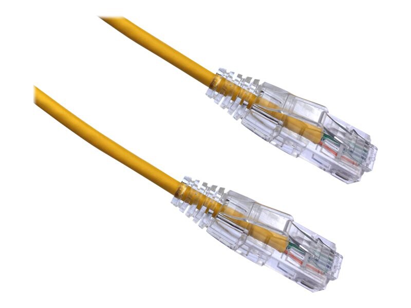 Axiom BENDnFLEX Ultra-Thin - patch cable - 30.5 cm - yellow