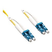 Axiom LC-LC Singlemode Duplex OS2 9/125 Fiber Optic Cable - 15m - Yellow -