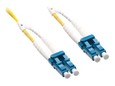 Axiom LC-LC Singlemode Duplex OS2 9/125 Fiber Optic Cable - 9m - Yellow - network cable - 9 m - yellow