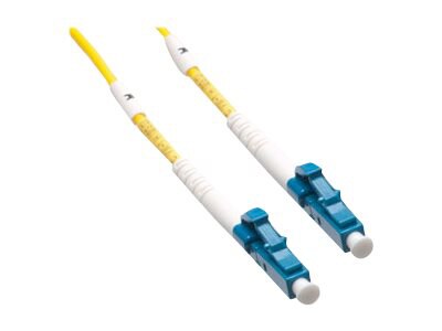 Axiom LC-LC Singlemode Simplex OS2 9/125 Fiber Optic Cable - 20m - Yellow - network cable - 20 m