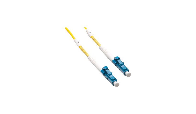 Axiom LC-LC Singlemode Simplex OS2 9/125 Fiber Optic Cable - 7m - Yellow - network cable - 7 m