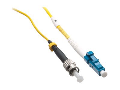 Axiom LC-ST Singlemode Simplex OS2 9/125 Fiber Optic Cable - 10m - Yellow - patch cable - 10 m