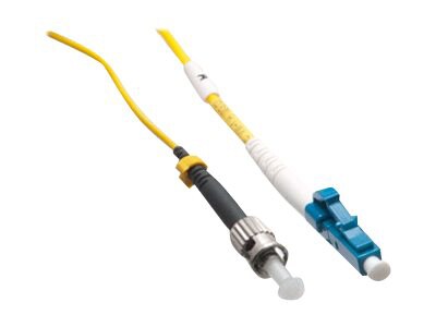 Axiom LC-ST Singlemode Simplex OS2 9/125 Fiber Optic Cable - 20m - Yellow -