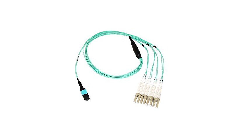 Axiom network cable - 4 m - aqua