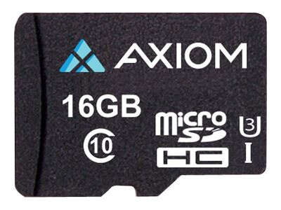 Axiom - carte mémoire flash - 16 Go - microSDHC UHS-I