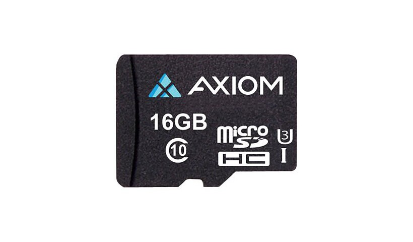 Axiom - flash memory card - 16 GB - microSDHC UHS-I
