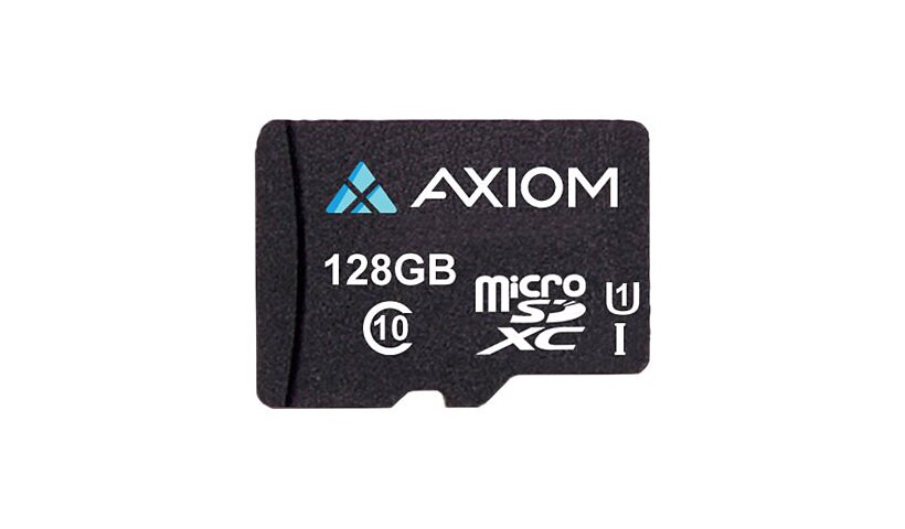 Axiom - carte mémoire flash - 128 Go - microSDXC UHS-I