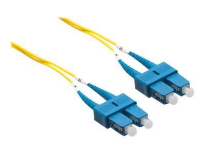 Axiom SC-SC Singlemode Duplex OS2 9/125 Fiber Optic Cable - 20m - Yellow -