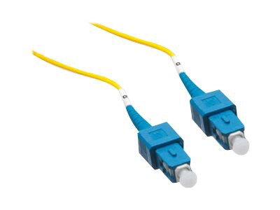 Axiom SC-SC Singlemode Simplex OS2 9/125 Fiber Optic Cable - 30m - Yellow - network cable - 30 m