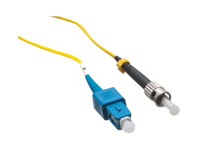 Axiom SC-ST Singlemode Simplex OS2 9/125 Fiber Optic Cable - 20m - Yellow -