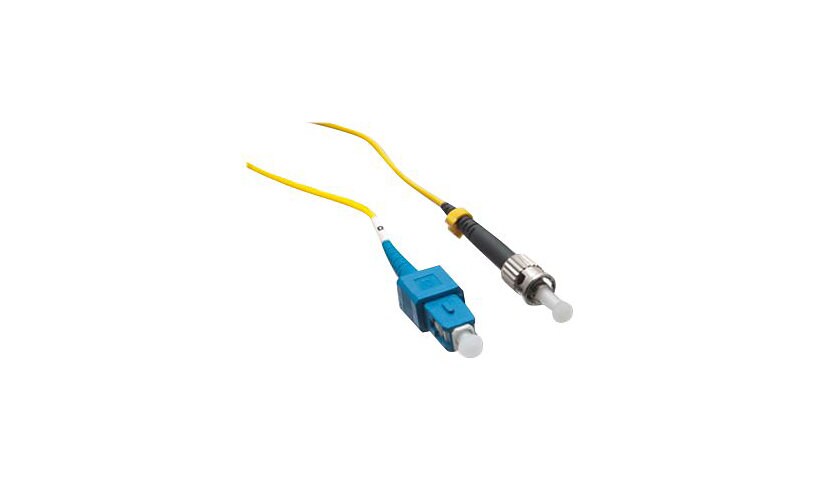 Axiom SC-ST Singlemode Simplex OS2 9/125 Fiber Optic Cable - 5m - Yellow - network cable - 5 m