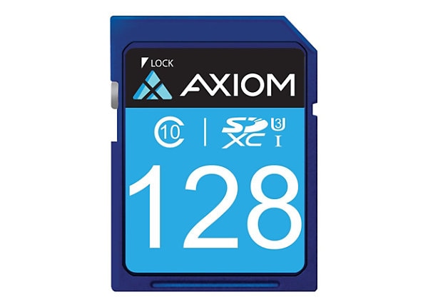 AXIOM 128GB SDXC (UHS-I U3) FLASH CA