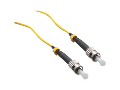 Axiom ST-ST Singlemode Simplex OS2 9/125 Fiber Optic Cable - 2m - Yellow - network cable - 2 m