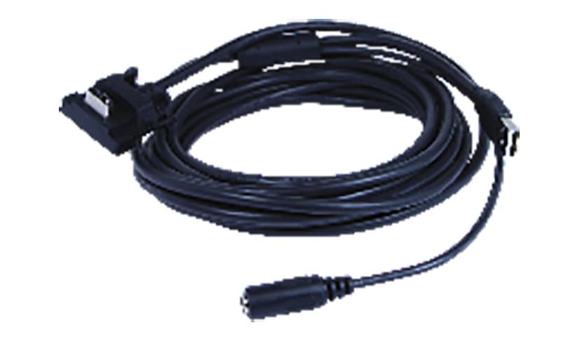 Ingenico 4m USB Cable with External Power Pigtail