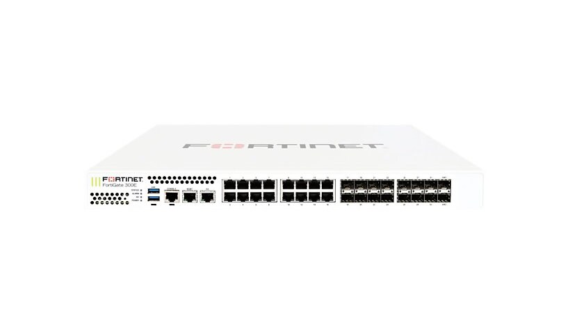 Fortinet FortiGate 300E 1U Security Appliance with 3 Year 24x7 FC & FG