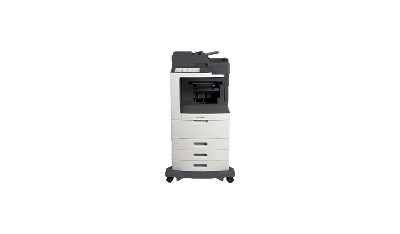 Lexmark MX811dtfe - imprimante multifonctions - Noir et blanc