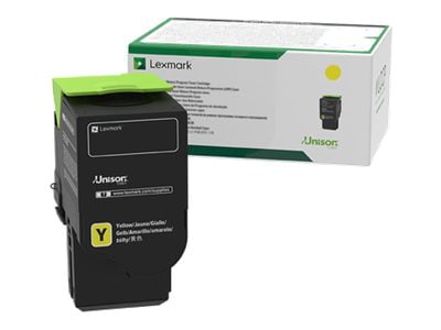 Lexmark - Ultra High Yield - yellow - original - toner cartridge - LCCP, LRP