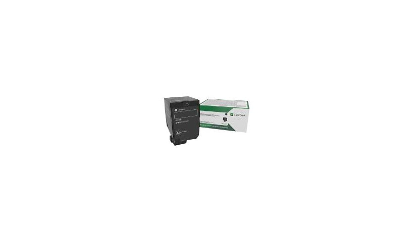 Lexmark - black - original - toner cartridge - LRP - TAA Compliant