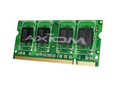Axiom AX - DDR2 - kit - 4 Go: 2 x 2 Go - SO DIMM 200 broches - 800 MHz / PC2-6400 - mémoire sans tampon